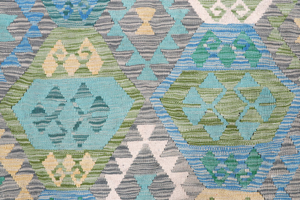 Multi Colored Kilim 8' 4 x 11' 4 - No. 57377 - ALRUG Rug Store