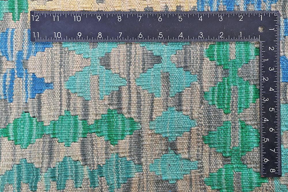 Multi Colored Kilim 8' 4 x 11' 4 - No. 57377 - ALRUG Rug Store