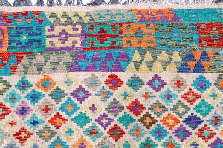 Multi Colored Kilim 8' 5 x 9' 5 - No. 57379 - ALRUG Rug Store