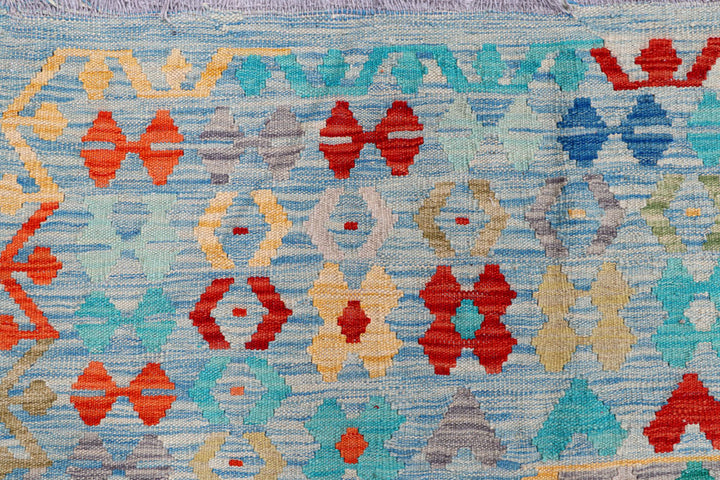 Multi Colored Kilim 8' 4 x 9' 8 - No. 57386 - ALRUG Rug Store