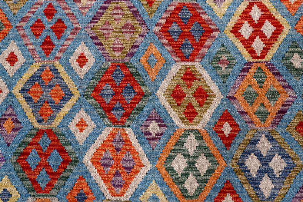 Multi Colored Kilim 8' 5 x 9' 10 - No. 57394 - ALRUG Rug Store
