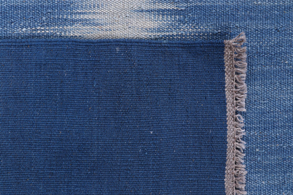 Cornflower Blue Kilim 3' 6 x 5' 1 - No. 57400 - ALRUG Rug Store