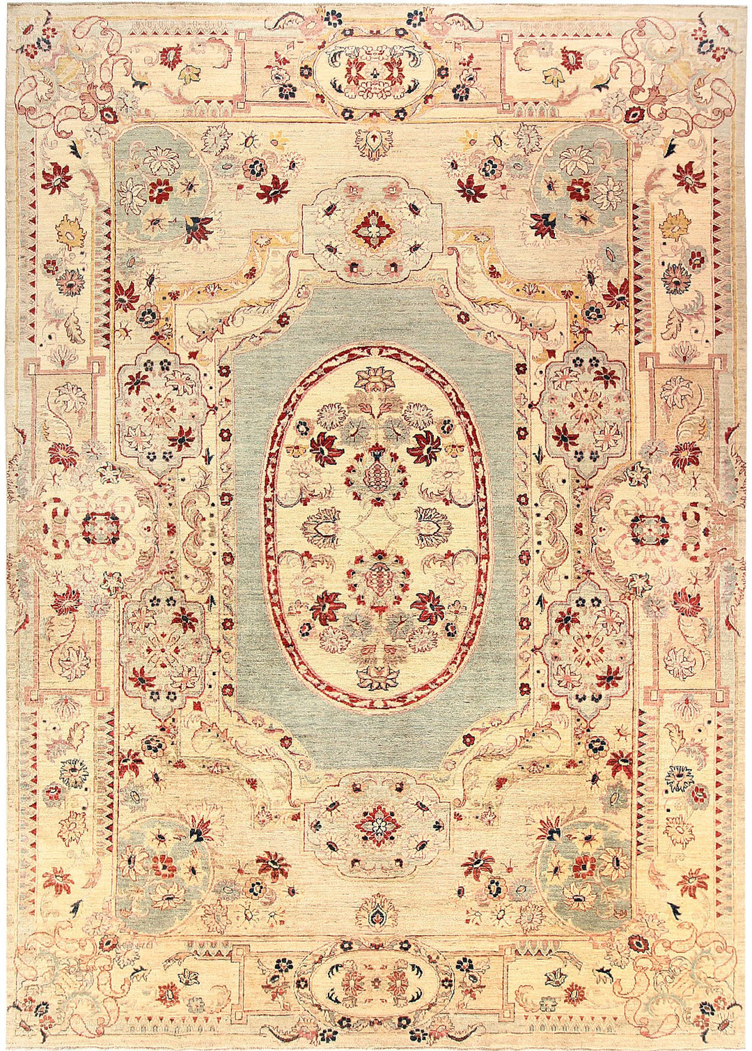 Oushak 8' 10 x 12' 4 - No. 57403 - ALRUG Rug Store