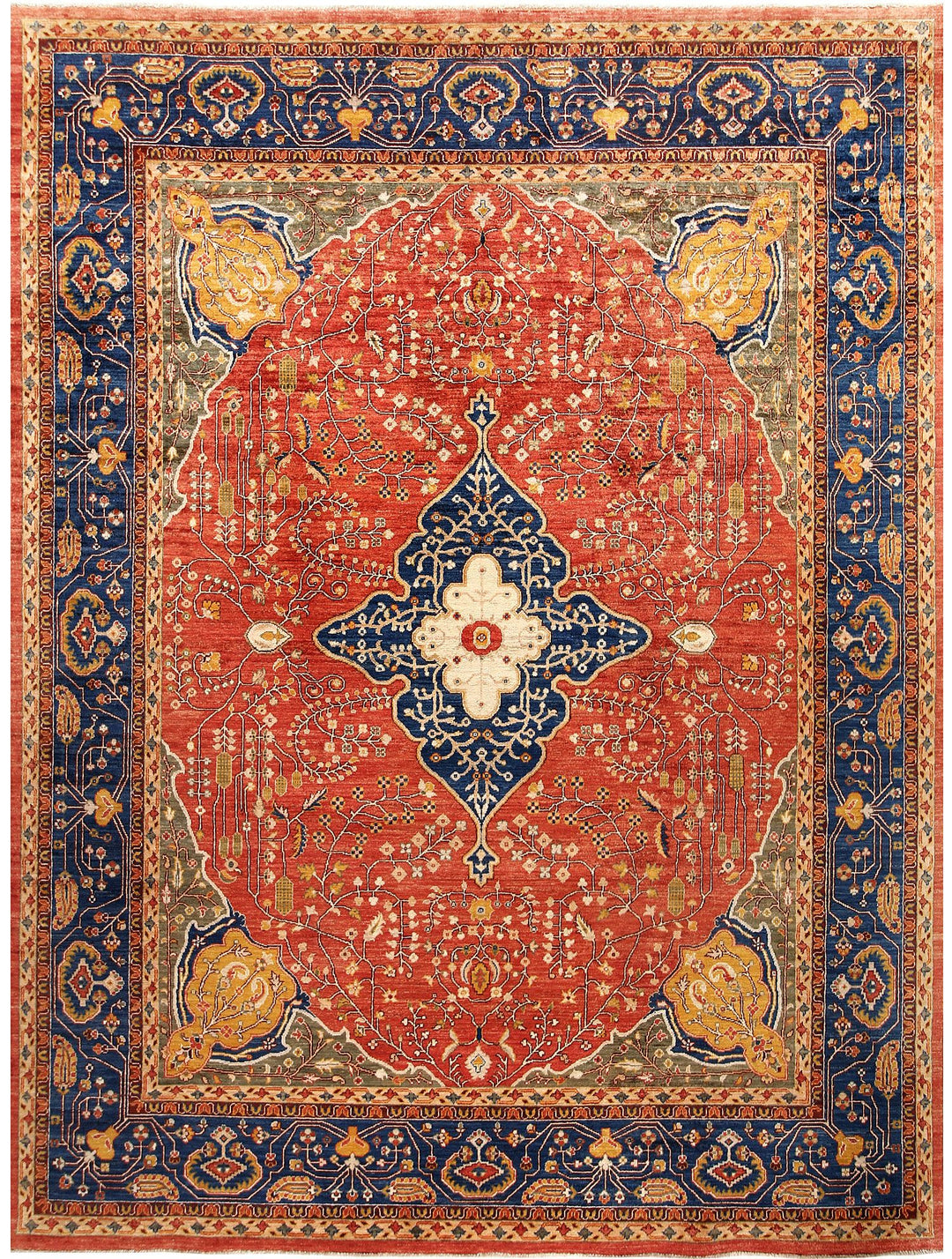 Oushak 8' 11 x 11' 11 - No. 57407 - ALRUG Rug Store