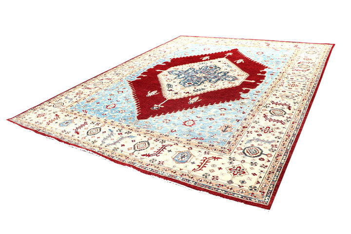 Maroon Oushak 9' 1 x 11' 11 - No. 57409 - ALRUG Rug Store
