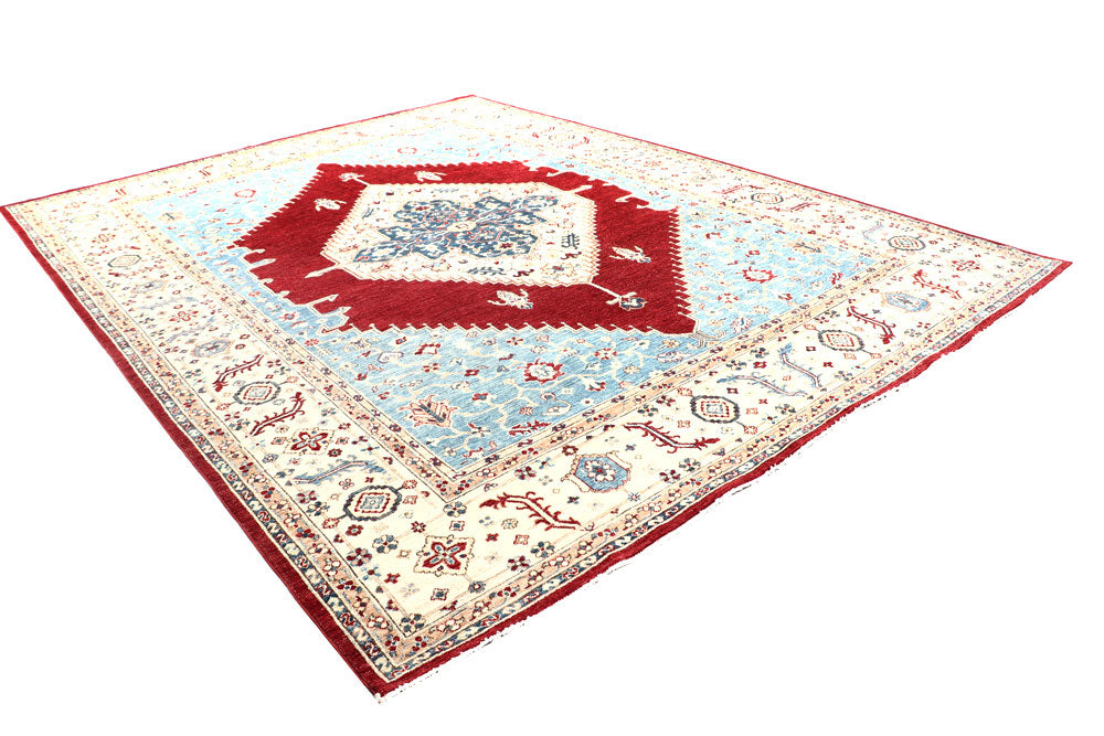 Maroon Oushak 9' 1 x 11' 11 - No. 57409 - ALRUG Rug Store