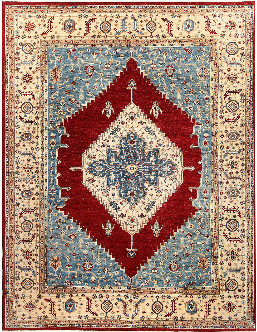Maroon Oushak 9' 1 x 11' 11 - No. 57409 - ALRUG Rug Store