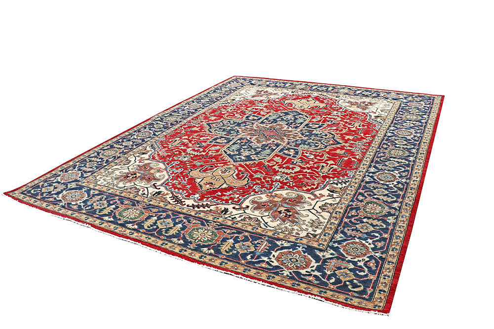 Firebrick Oushak 9' 3 x 11' 10 - No. 57418 - ALRUG Rug Store