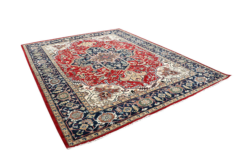 Firebrick Oushak 9' 3 x 11' 10 - No. 57418 - ALRUG Rug Store