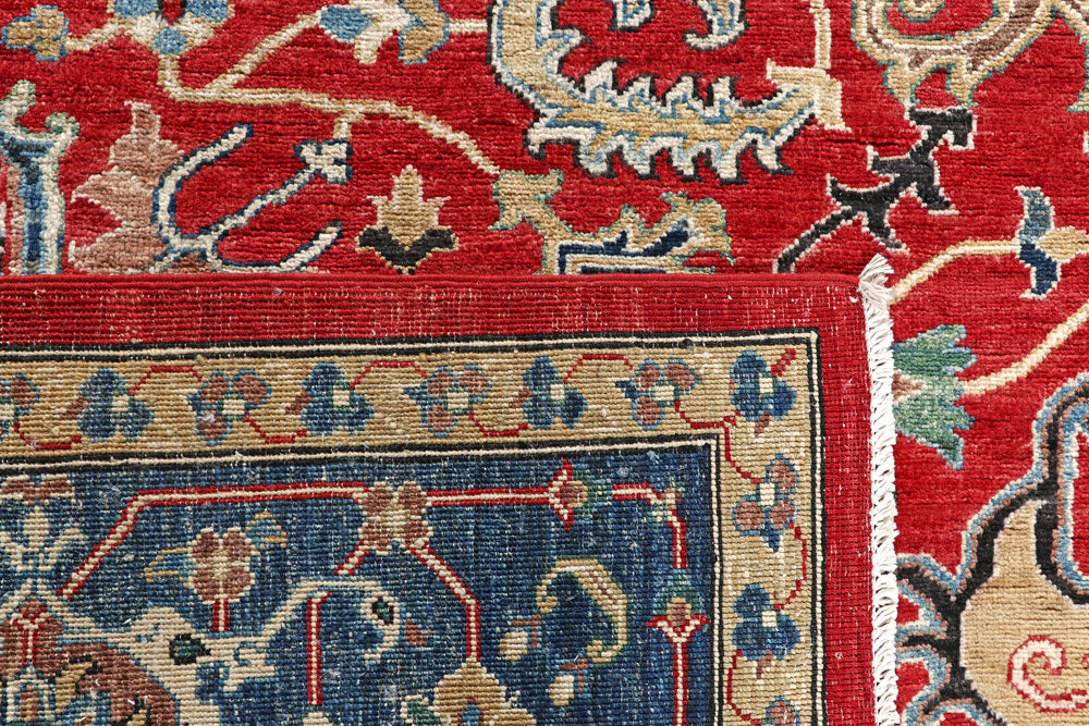 Firebrick Oushak 9' 3 x 11' 10 - No. 57418 - ALRUG Rug Store