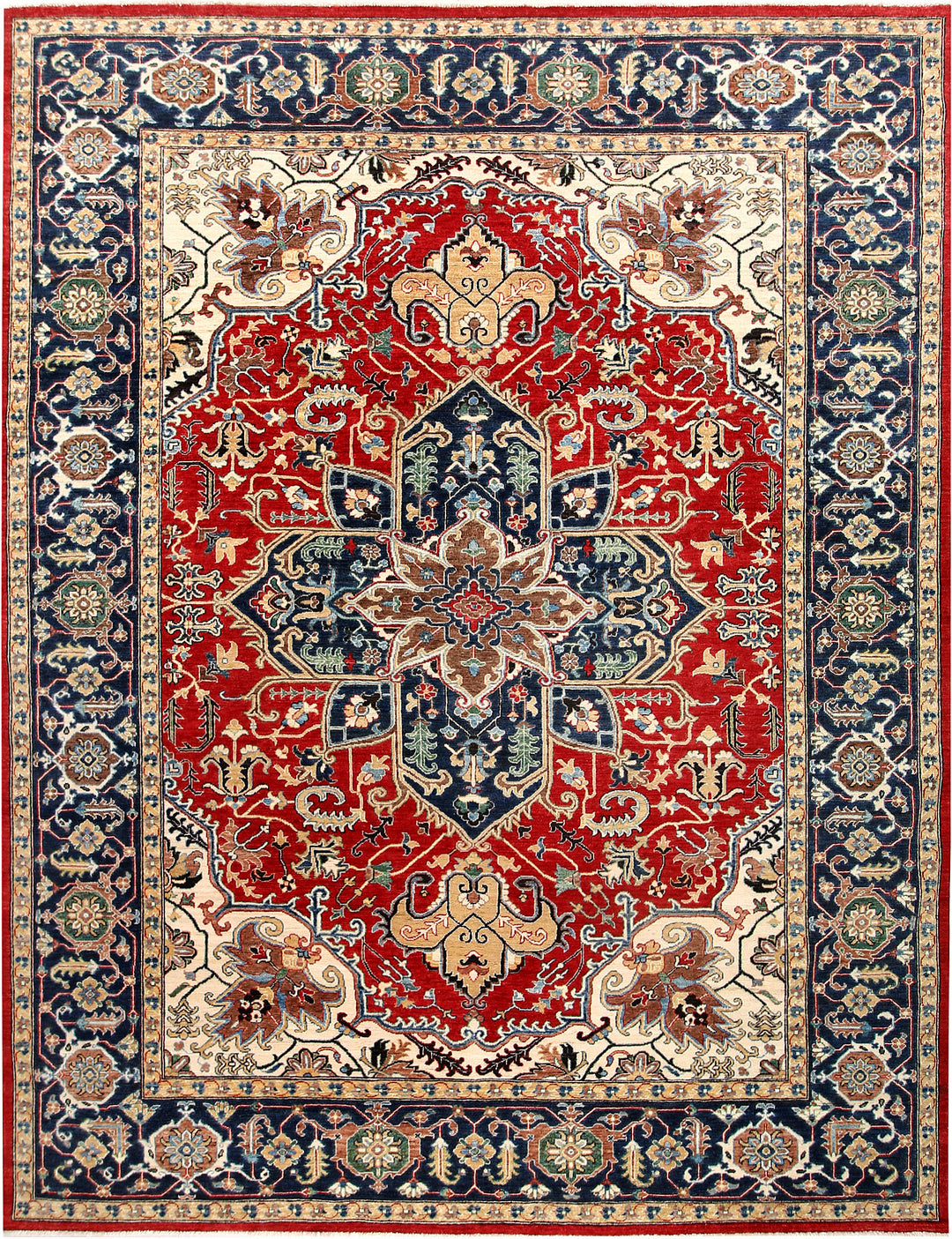 Firebrick Oushak 9' 3 x 11' 10 - No. 57418 - ALRUG Rug Store