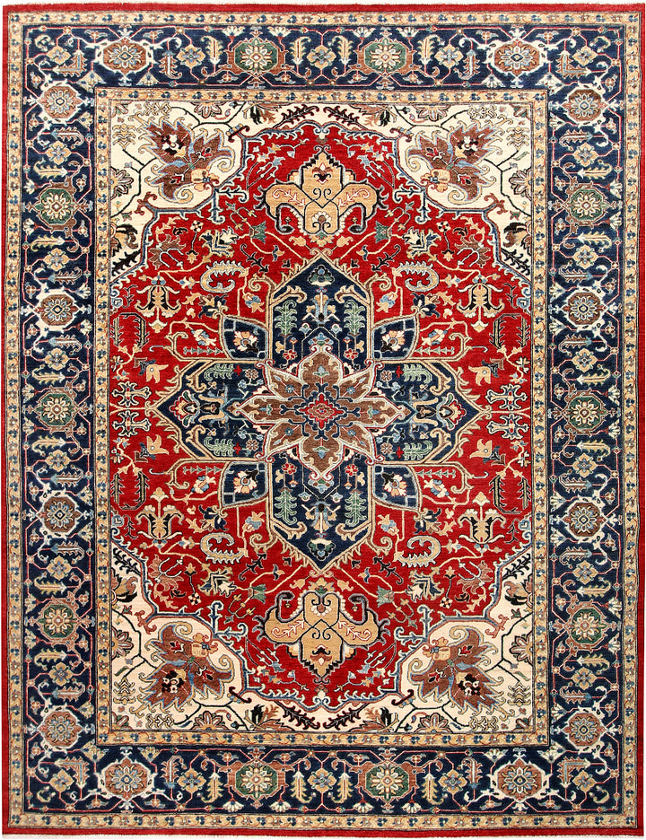 Firebrick Oushak 9' 3 x 11' 10 - No. 57418 - ALRUG Rug Store