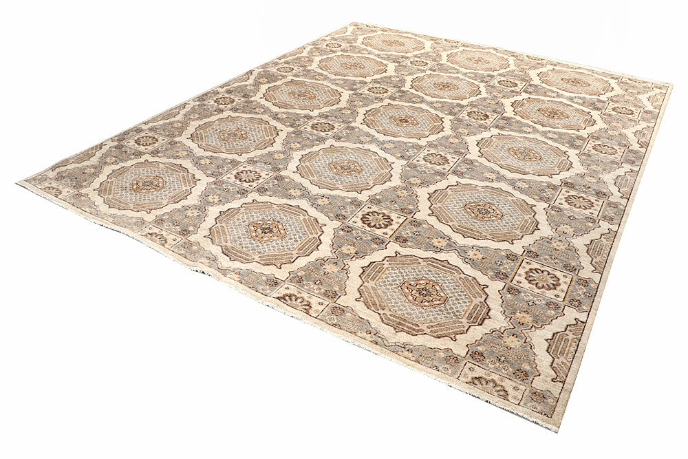 Cornsilk Ikat 8' x 9' 10 - No. 57424 - ALRUG Rug Store