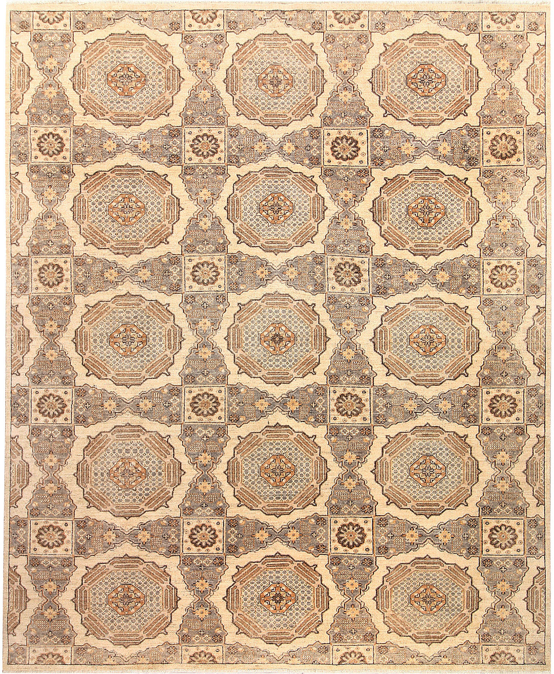 Cornsilk Ikat 8' x 9' 10 - No. 57424 - ALRUG Rug Store