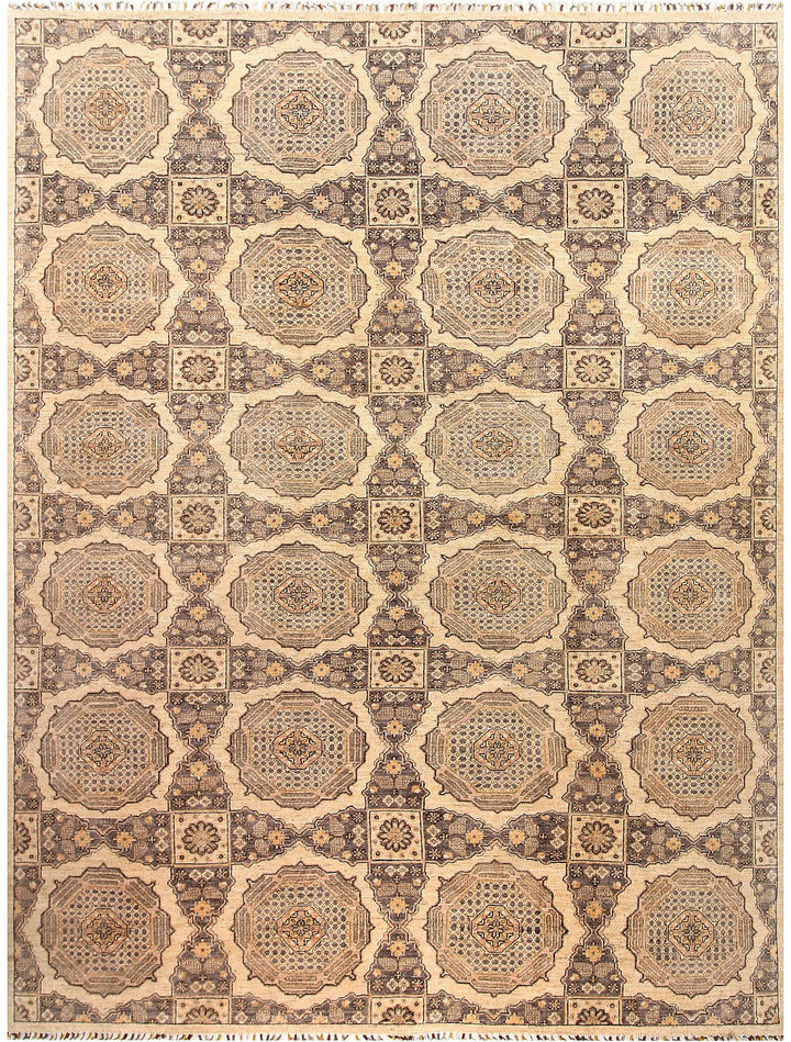 Ikat 8' 11 x 11' 10 - No. 57425 - ALRUG Rug Store