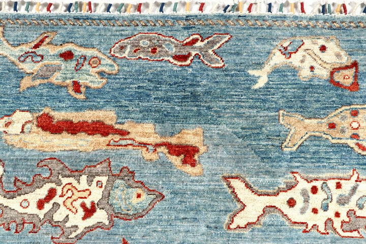 Pictorial 7' 11 x 9' 9 - No. 57429 - ALRUG Rug Store