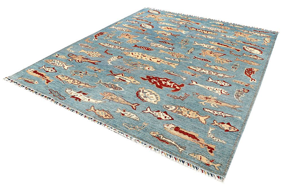 Pictorial 7' 11 x 9' 9 - No. 57429 - ALRUG Rug Store