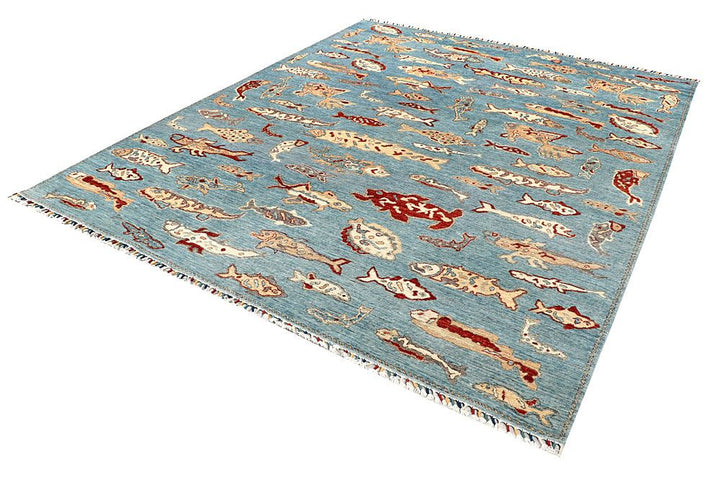 Pictorial 7' 11 x 9' 9 - No. 57429 - ALRUG Rug Store