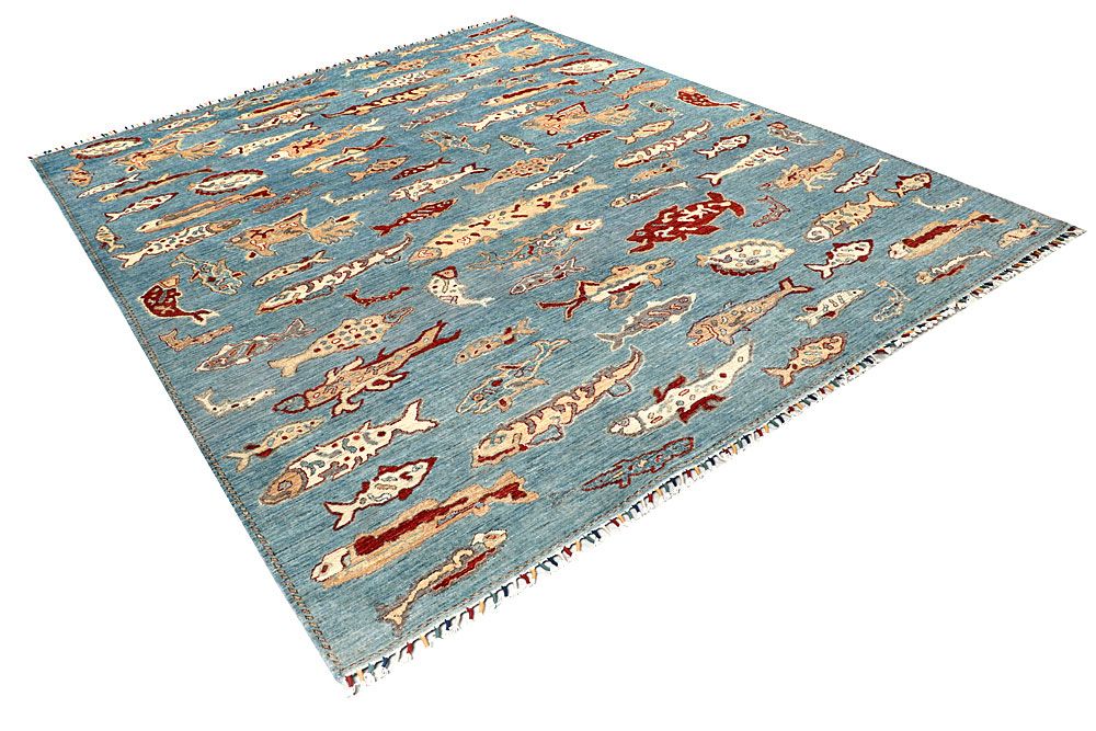 Pictorial 7' 11 x 9' 9 - No. 57429 - ALRUG Rug Store