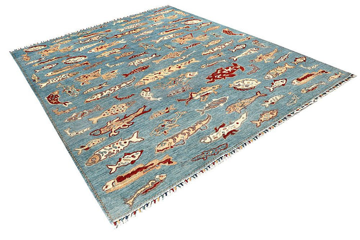 Pictorial 7' 11 x 9' 9 - No. 57429 - ALRUG Rug Store