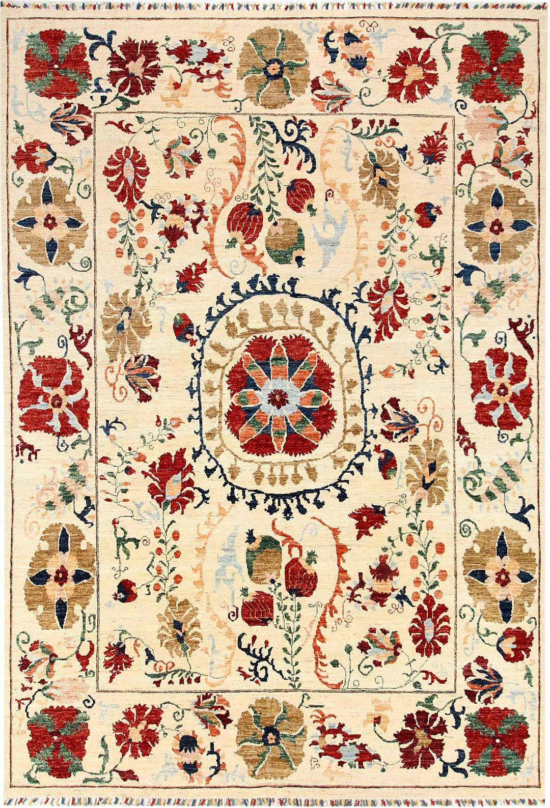Oushak 6' 11 x 9' 10 - No. 57436 - ALRUG Rug Store