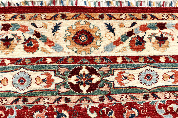 Dark Red Ziegler 6' 2 x 8' 11 - No. 57438 - ALRUG Rug Store