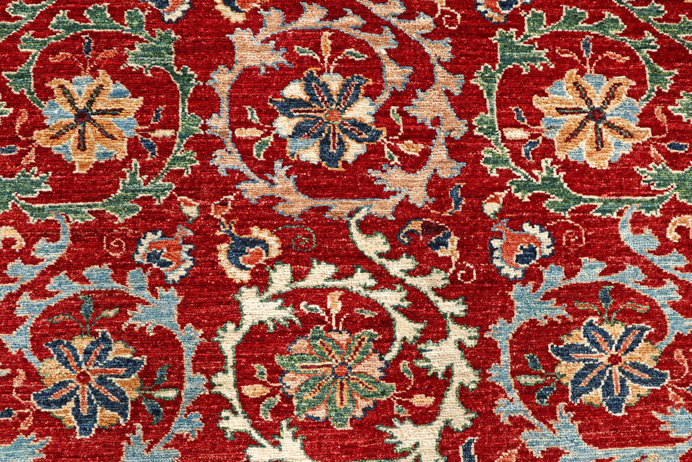 Dark Red Ziegler 6' 2 x 8' 11 - No. 57438 - ALRUG Rug Store