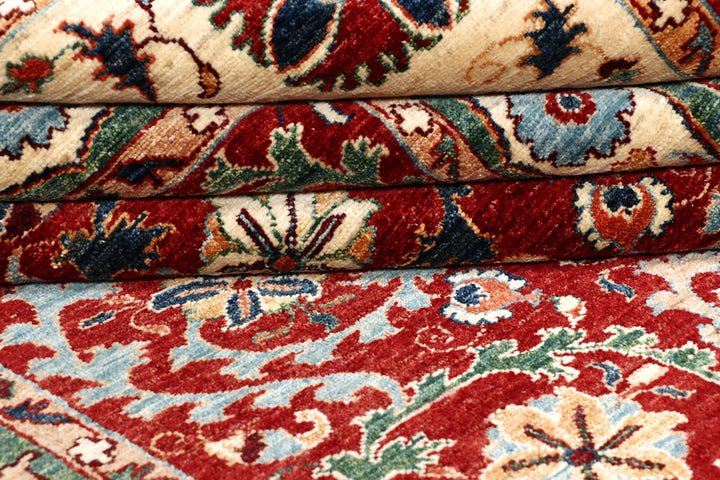 Dark Red Ziegler 6' 2 x 8' 11 - No. 57438 - ALRUG Rug Store