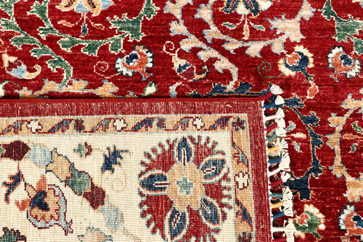 Dark Red Ziegler 6' 2 x 8' 11 - No. 57438 - ALRUG Rug Store