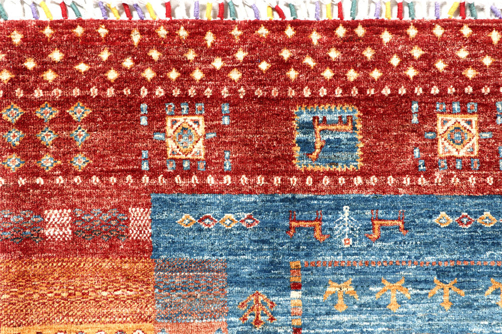 Multi Colored Oushak 5' 7 x 7' 8 - No. 57443 - ALRUG Rug Store