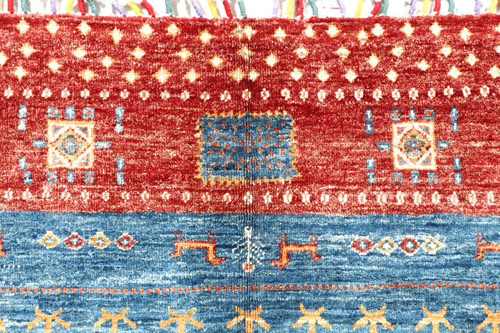 Multi Colored Oushak 5' 7 x 7' 8 - No. 57443 - ALRUG Rug Store