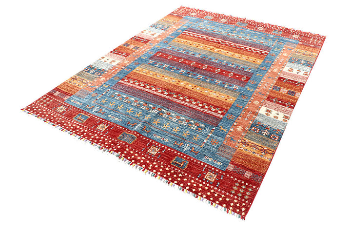 Multi Colored Oushak 5' 7 x 7' 8 - No. 57443 - ALRUG Rug Store