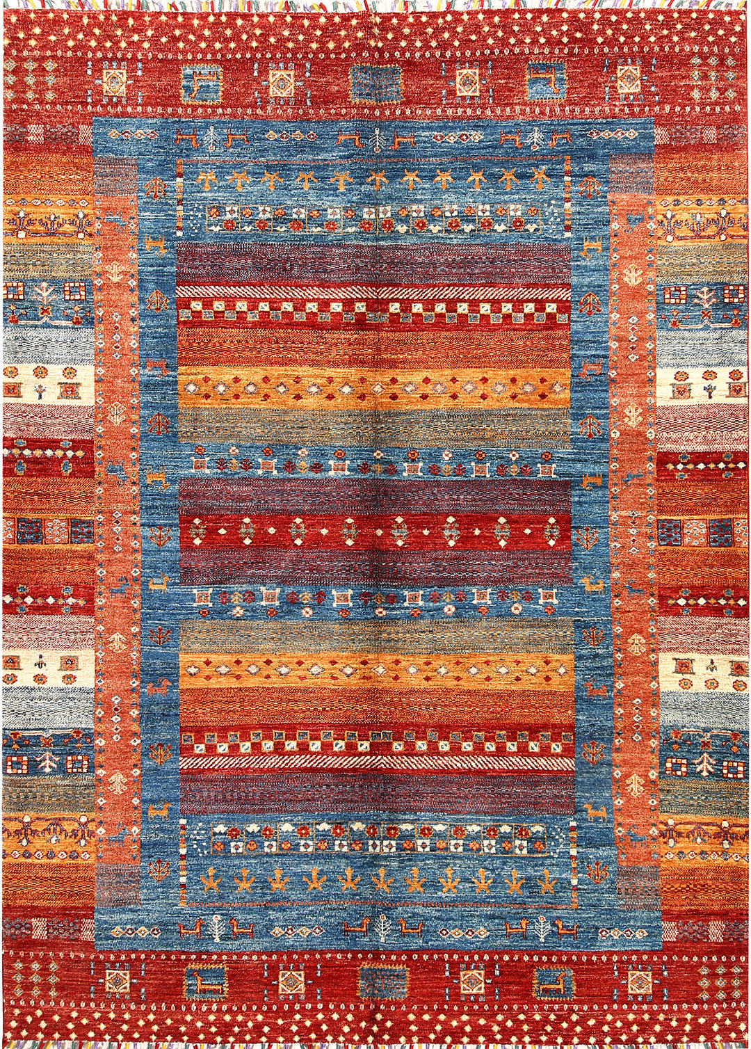 Multi Colored Oushak 5' 7 x 7' 8 - No. 57443 - ALRUG Rug Store