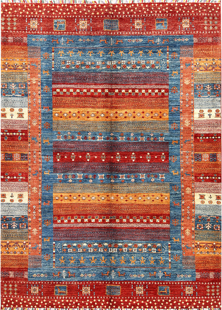 Multi Colored Oushak 5' 7 x 7' 8 - No. 57443 - ALRUG Rug Store