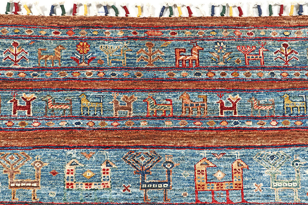 Saddle Brown Oushak 5' 7 x 6' 11 - No. 57449 - ALRUG Rug Store