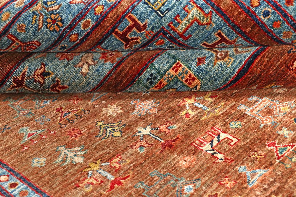 Saddle Brown Oushak 5' 7 x 6' 11 - No. 57449 - ALRUG Rug Store