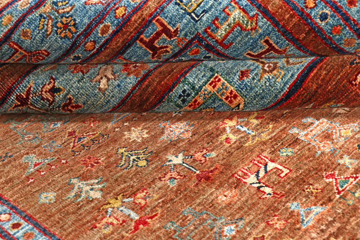 Saddle Brown Oushak 5' 7 x 6' 11 - No. 57449 - ALRUG Rug Store