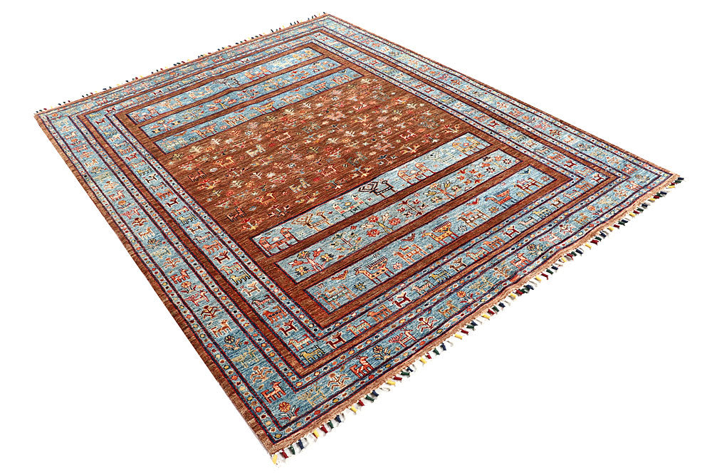 Saddle Brown Oushak 5' 7 x 6' 11 - No. 57449 - ALRUG Rug Store