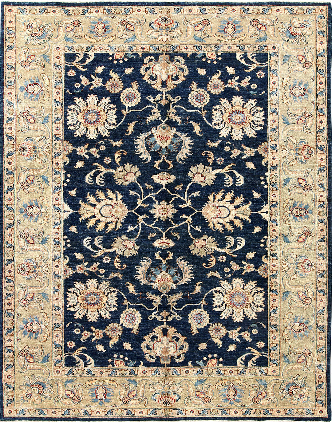 Midnight Blue Ziegler 5' 10 x 7' 8 - No. 57454 - ALRUG Rug Store