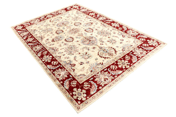 Cornsilk Ziegler 5' 5 x 7' 8 - No. 57461 - ALRUG Rug Store