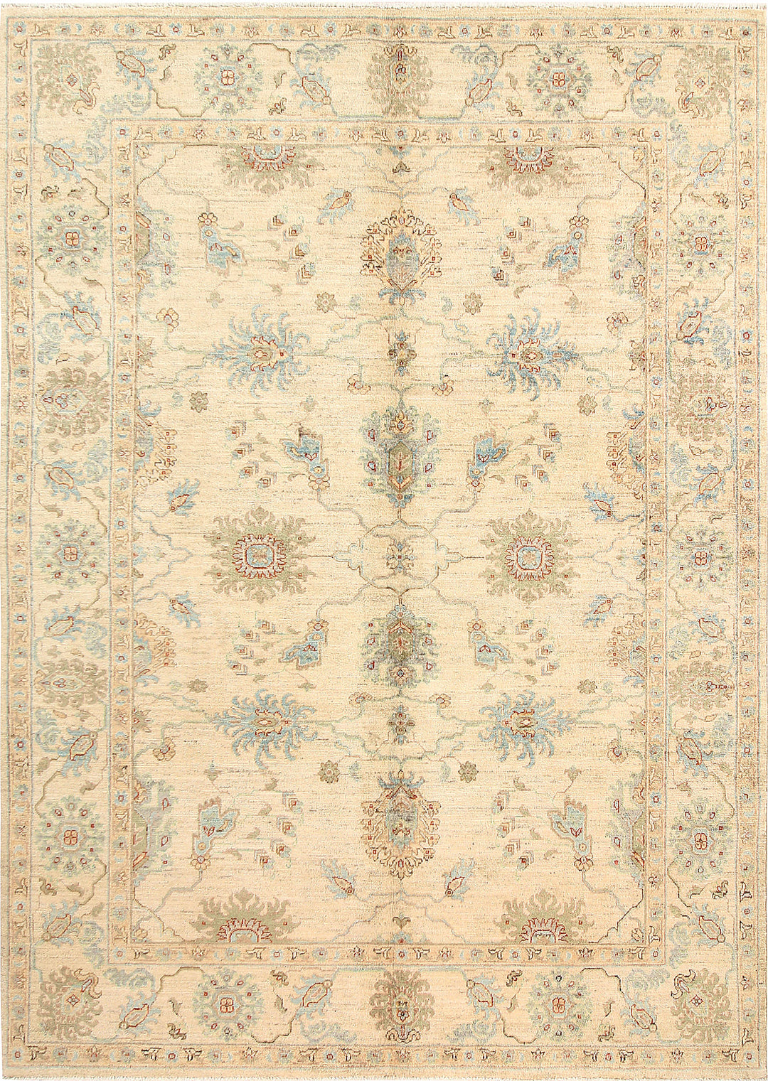 Cornsilk Ziegler 5' 8 x 8' - No. 57463 - ALRUG Rug Store