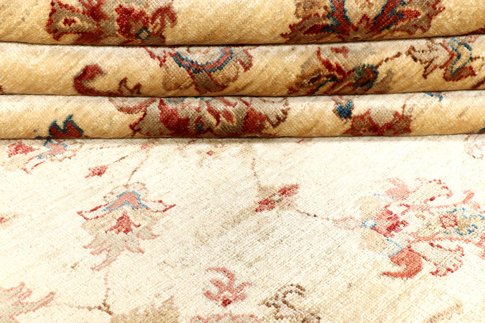 Cornsilk Ikat 5' 10 x 7' 8 - No. 57472 - ALRUG Rug Store