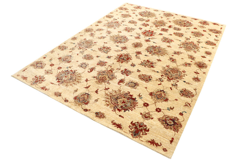 Cornsilk Ikat 5' 10 x 7' 8 - No. 57472 - ALRUG Rug Store