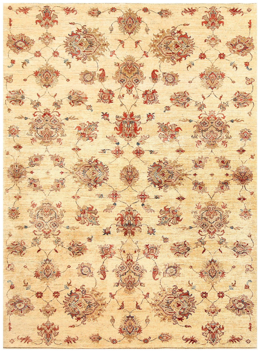Cornsilk Ikat 5' 10 x 7' 8 - No. 57472 - ALRUG Rug Store