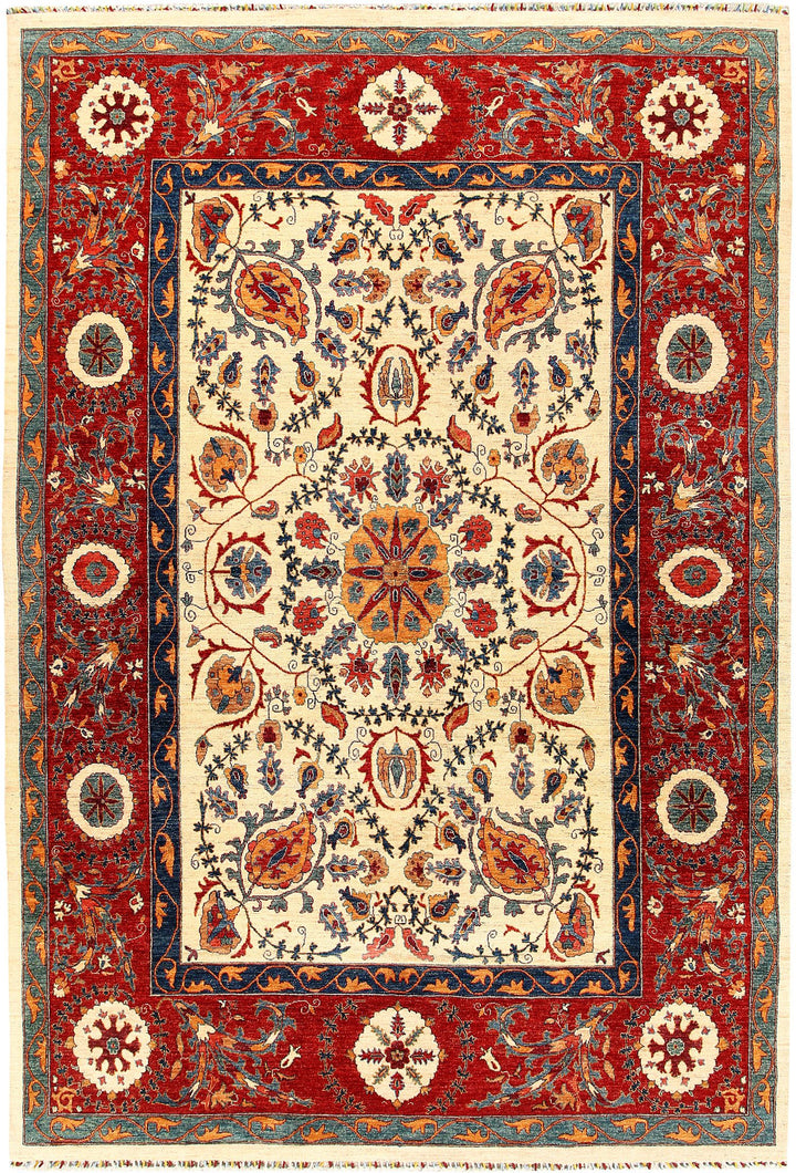 Oushak 8' 10 x 12' 10 - No. 57477 - ALRUG Rug Store