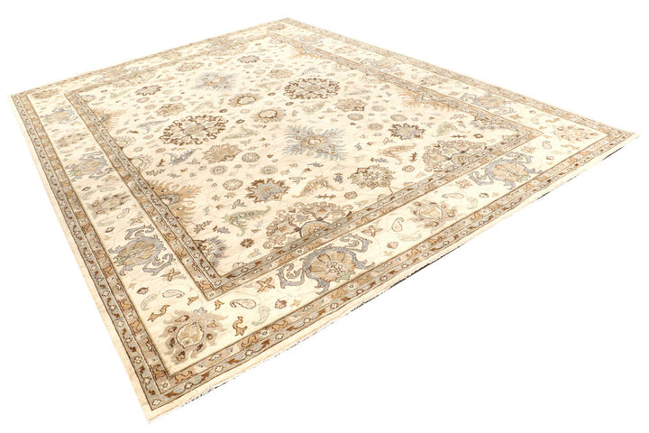 Cornsilk Ziegler 8' 10 x 11' 10 - No. 57488 - ALRUG Rug Store