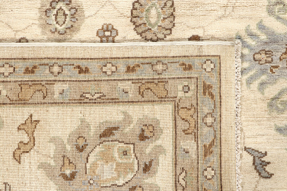 Cornsilk Ziegler 8' 10 x 11' 10 - No. 57488 - ALRUG Rug Store