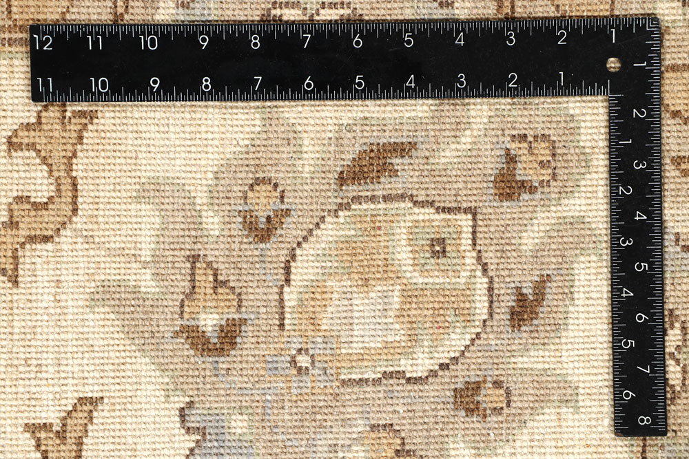 Cornsilk Ziegler 8' 10 x 11' 10 - No. 57488 - ALRUG Rug Store
