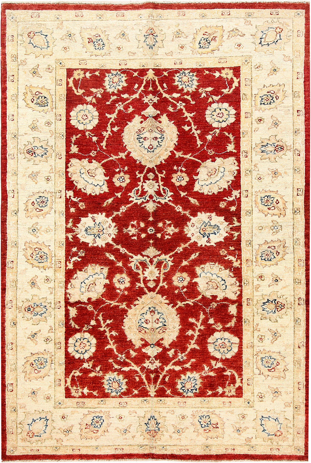 Firebrick Oushak 4' x 5' 11 - No. 57510 - ALRUG Rug Store