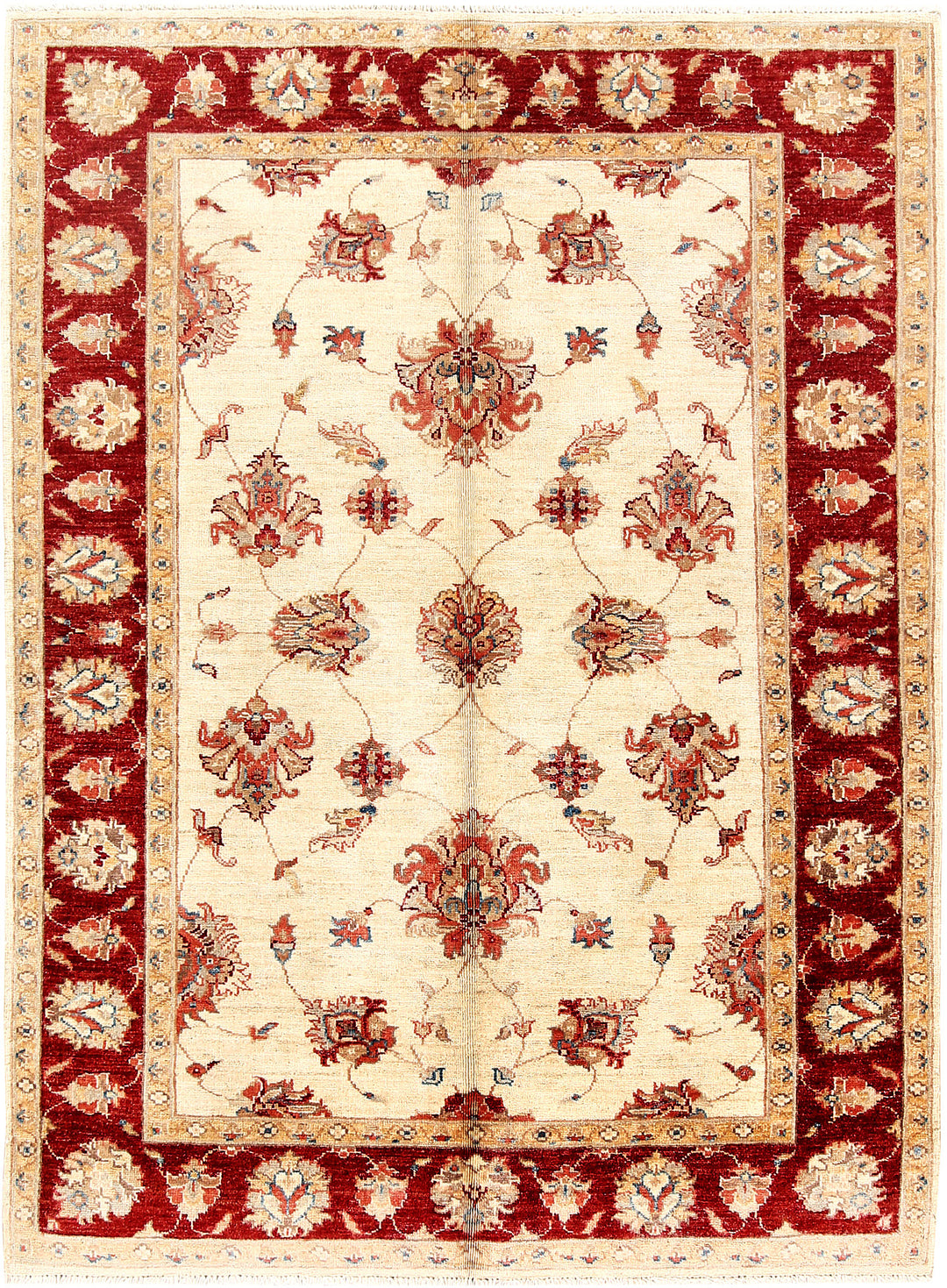 Cornsilk Ziegler 4' 1 x 5' 4 - No. 57512 - ALRUG Rug Store